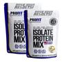 Imagem de 2x Whey Protein Isolado Mix Refil 900g - Profit