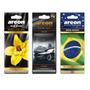 Imagem de 3 Aromatizante P/Carro Areon Vanilla,Sport Luxgold,Brilian