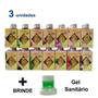 Imagem de 3 Aromatizante Perfumado Odorizador Ambiente Palito Difusor Casa Perfume 100ml Luz Aromas - Envio Já