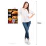 Imagem de 3 Banners  Combo De Lanche 40x60 Cm