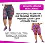 Imagem de 3 Bermudas Legging Plus Size Fitness Ciclista Short Feminino