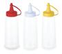 Imagem de 3 Bisnaga Plastica Catchup Maionese Mostarda Plasvale 400ml