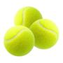 Imagem de 3 Bolas De Treinamento Tenis Verde Cães Brinquedo Mordedor