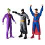 Imagem de 3 Bonecos Coringa, Batman e Superman de 24cm - DC