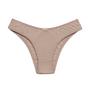 Imagem de 3 Calcinhas Tanga Luminate 0248 Algodão Pessego Branco Choco