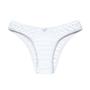 Imagem de 3 Calcinhas Tanga Luminate 0248 Algodão Pessego Branco Choco