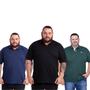 Imagem de 3 Camisa Polo Plus Size Masculina Durabilidade e Conforto Adquira Já