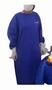 Imagem de 3 Capote Cirúrgico Azul ( Avental Cirurgico ) em Tecido Brim leve 100% algodão tamanho Único.