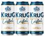 Imagem de 3 Cerveja Krug Cristal Puro Malte American Style Lager 473ml
