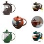 Imagem de 3 Chaleiras de Vidro Com Infusor Filtro Inox Chá Café 750ml
