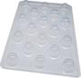 Imagem de 3 Forma para Trufas 3 em 1 com Silicone 30g
