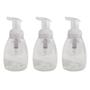 Imagem de 3 Frasco Espuma 250ml Pump p/ Sabonete Liquido