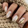Imagem de 3 Kit Gliter Folha de Ouro p/ Unhas com 6 Un Cores Sortidas