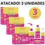 Imagem de 3 Kit Shampoo Bebeloo Tutti Fruti Brilho Nutrição Hidratação