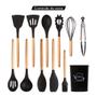 Imagem de 3 Kit Talheres Utensílios de Cozinha Colher Concha Completo