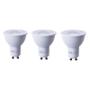 Imagem de 3 Lampada Led Mr16 Dicroica Branco Quente 6W 3000k Lup06