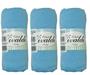 Imagem de 3 Lençol De Berço com Elástico Malha Americano 70x130x12cm 100% Algodão