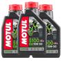 Imagem de 3 Litros Óleo De Motor Motul 5100 15w50 4t Semi Sintético Ktm Bmw Suzuki Ducati