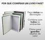 Imagem de 3 Livros Fake Decorativo Falso Caixa Decoração Tendência HOME Branco