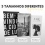 Imagem de 3 Livros Fake Decorativo Falso Caixa Decoração Tendência Travel Bonjour