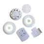 Imagem de 3 luminaria spot led potente sem fio com controle remoto