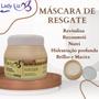 Imagem de 3 Máscara de Resgate Hidratação Profunda 250gr Lady Liz