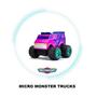 Imagem de 3 Mini Carrinhos Micro Machines Monster Trucks - Hasbro 3050