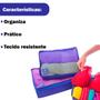 Imagem de 3 Organizador Para Itens Unissex Grande Bolsas Kits Bag Alta Qualidade Pratico P M G