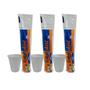 Imagem de 3 Pacotes de Copo de 180ml Branco PS Totalplast com 100 unidades