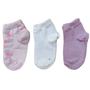 Imagem de 3 Pares Meias Infantil Lupo Cano Baixo Kids Meninas 02680