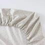 Imagem de 3 Peça 100% algodão Toddler Sheet Pillowcase Set para meninos e meninas, incluir lençol ajustado, folha superior e fronha envelope, padrão de desenho animado bonito, pele macia-friendly respirável (animais)