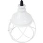 Imagem de 3 Pendente Aramado Esfera Balonê + 3 Lâmpada Lustre Luminária Teto Regulável Sala Cozinha Industrial