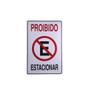 Imagem de 3 -  Placas Proibido Estacionar Garagem 20 x 30 cm 3 unidades