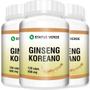 Imagem de 3 Potes Ginseng Koreano Kit 360 Cáps - Status Verde