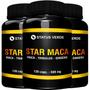 Imagem de 3 Potes Star Maca Kit 360 Cápsulas - Status Verde