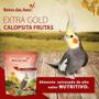 Imagem de 3 Ração Extra Gold Calopsita Frutas Reino das Aves