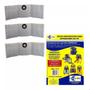 Imagem de 3 Sacos Aspirador Pó Electrolux A10, AQP, GT2000, FLEX A10S / A10T / A10 CLEAN CAR / A13 / A10 N1