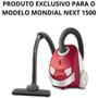 Imagem de 3 Sacos Descartáveis Para Aspiradores de Pó Mondial Next 1500 Prático e Higiênico - Envio em 24hs