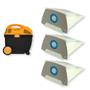 Imagem de 3 Sacos Refil Coletor de Papel Descartável Para Aspirador Wap Aero Clean Cartucho Bag Amarelo