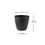 Imagem de 3 un Vaso plantas colmeia decorativo flor G Preto