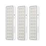 Imagem de 3 Unid Luminaria Emergencia 30 Led Super Slim Segurimax