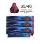 Imagem de 3 Unidades Coloração Color Perfect 55/46 Castanho Claro Intenso Vermelho Violeta  Wella