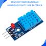 Imagem de 3 x Módulo Sensor De Temperatura E Umidade Dht11 Com Led