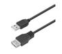Imagem de 30 pçs - cabo usb a macho + a femea - extensor usb - 80 cm