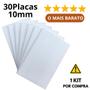 Imagem de 30 placas de isopor 01x50x100cm antichamas espessura 10mm (1cm) forro térmico acústico EPS 