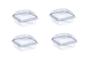 Imagem de 30 Pote pet quadrado Bipack Doce retangular 200ml-10x10cm