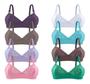 Imagem de 30 Sutiã Lingerie S Bojo Lycra Renda Soutien Barato Atacado
