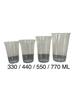 Imagem de 30 un copo descartavel liso pp 700ml 770ml resistente chopp