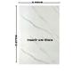 Imagem de 30 Unid Revestimentos Chapa Marmore Flexivel Carrara 57x50cm