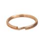 Imagem de 300 Argola 23mm Rose Gold Para Chaveiros Lembrancinhas Sem Corrente